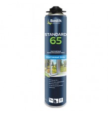 Пена монтажная пистолетная bostik pro stardard 65, летняя, 750 мл