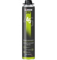 Пена монтажная професcиональная 750мл/45л "ZIGGER PF"