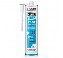 Клей "ZIGGER CRYSTAL"  каучуковый унив.прозр. 320гр