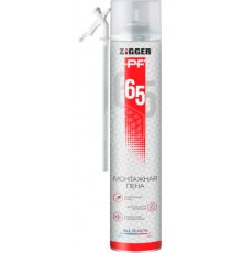 Пена монтажная бытовая 830мл/65л "ZIGGER PF"